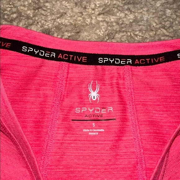 NWT Spyder Ladies’ Sleeveless Pink Shirt (S) - Picture 3 of 5